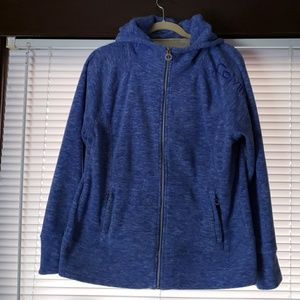 Calvin Klein sz XL fleece hoodie warmup jacket